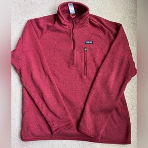Patagonia Better Sweater, Men’s. Medium.  Red
